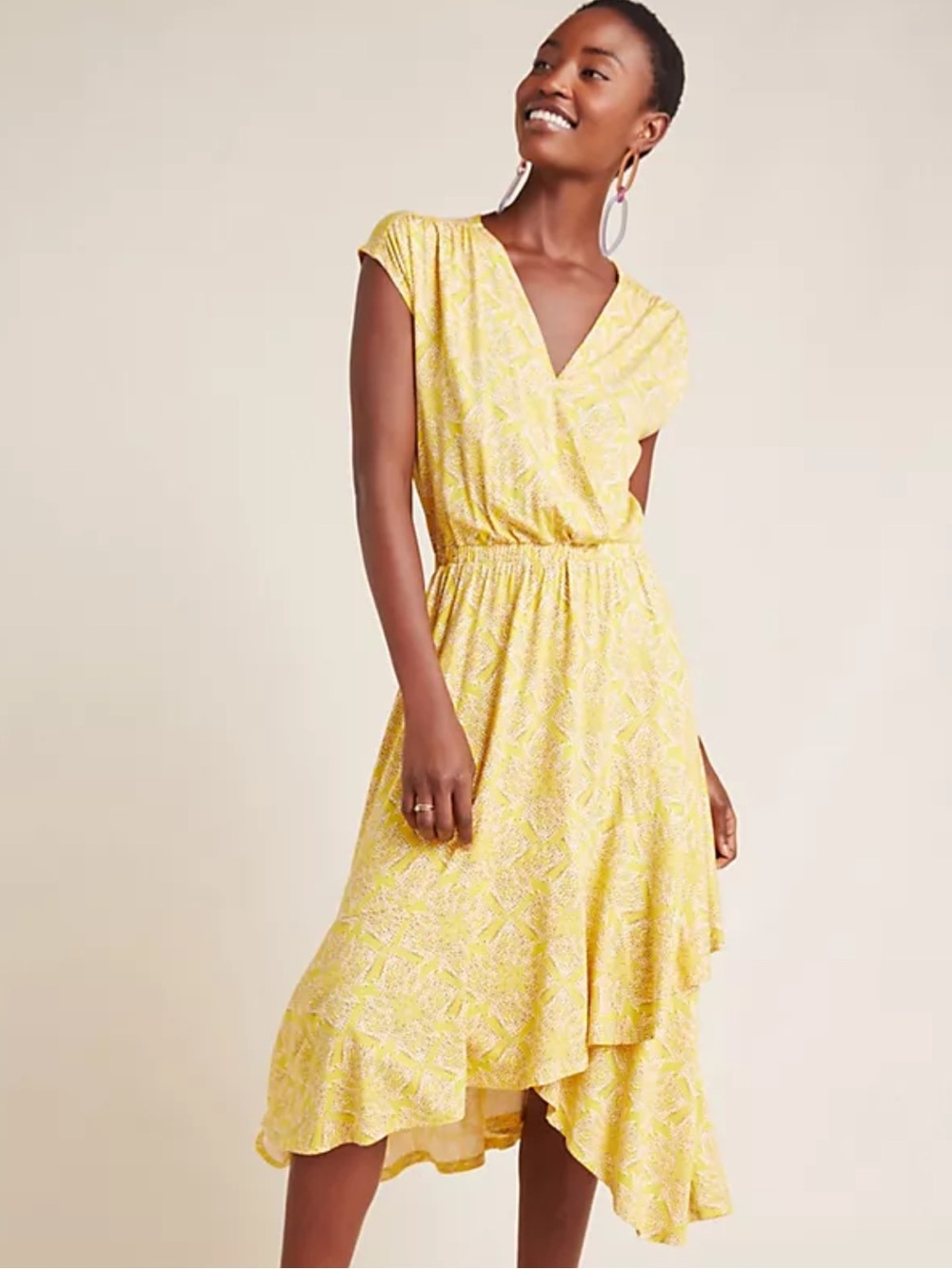 Maeve Fete Midi Dress Small, Small